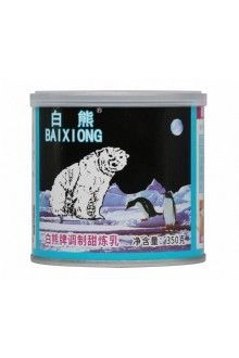 白熊牌調(diào)制加糖煉乳