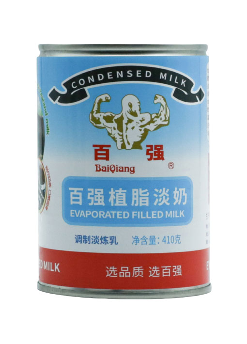 百強調制淡煉乳