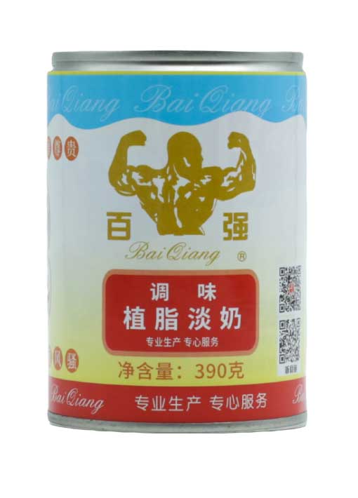 百強調味植脂淡奶